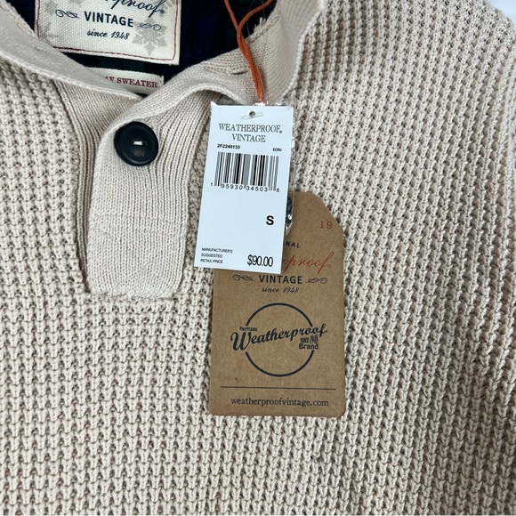 Weatherproof NWT The Holiday Sweater men’s SZ S - Picture 5 of 9